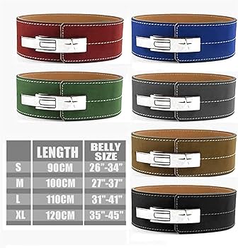 Amazon | レバーアクションベルト 牛革 パワーベルト ウエイト